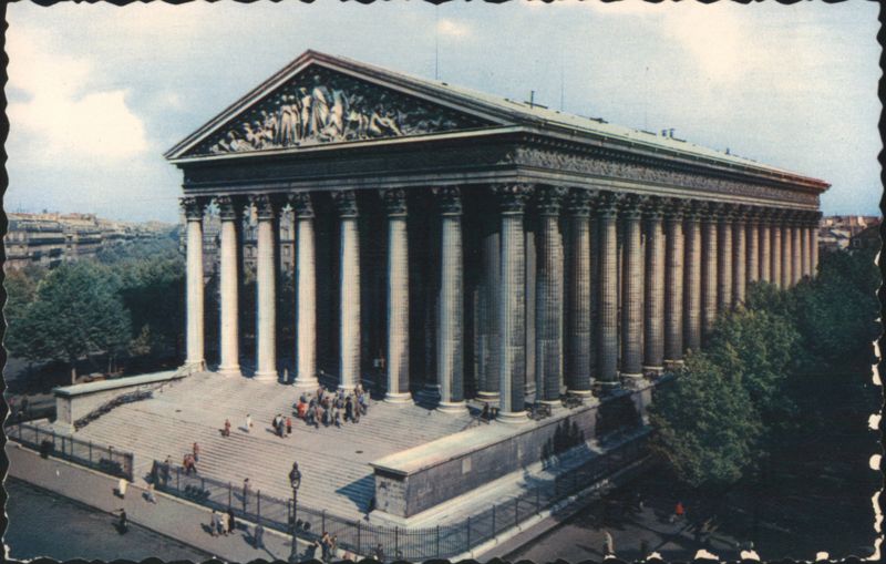 L'église de la Madeleine, Paris France