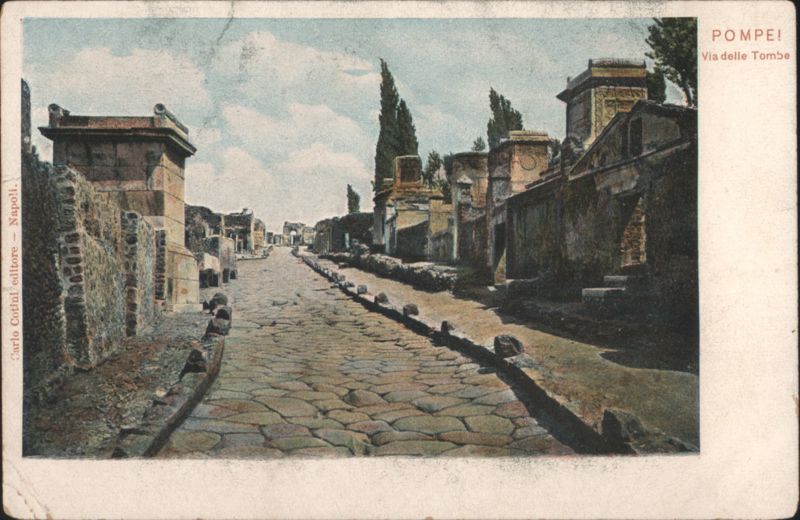 Pompei - Via delle Tombe Italy