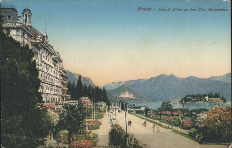 Stresa Grand Hôtel et des Iles Borromées Lake Maggiore Italy