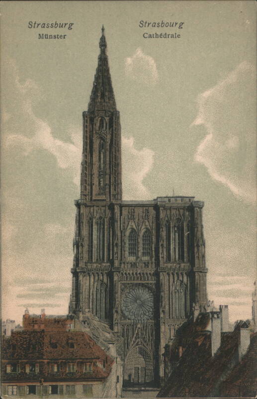 Strassburg Münster Cathédrale Strasbourg France