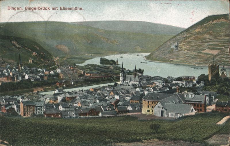 Bingen, Bingerbrück with Elisenhöhe Germany