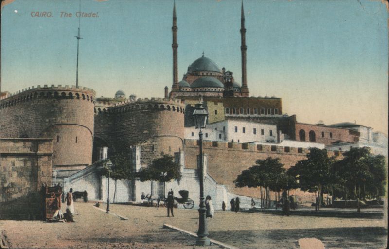 The Citadel, Mosque of Muhammad Ali, Cairo Egypt Africa