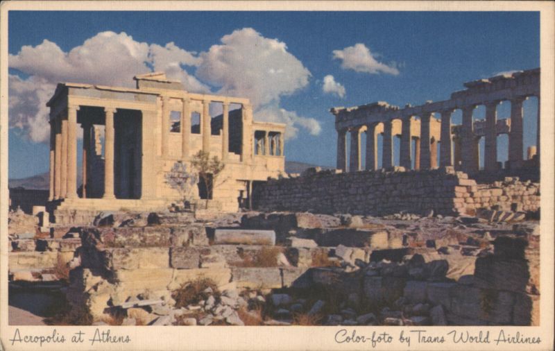 Acropolis Athens Greece - Parthenon and Ancient Ruins