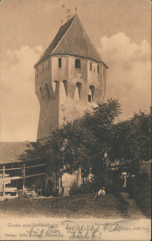 Schässburg Schusterturm Tower Romania Eastern Europe
