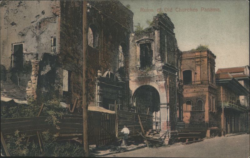 Ruins of Old Churches Panama I. L. Madaro Jr.