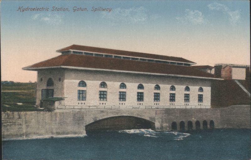 Hydroelectric Station, Gatun, Spillway Panama