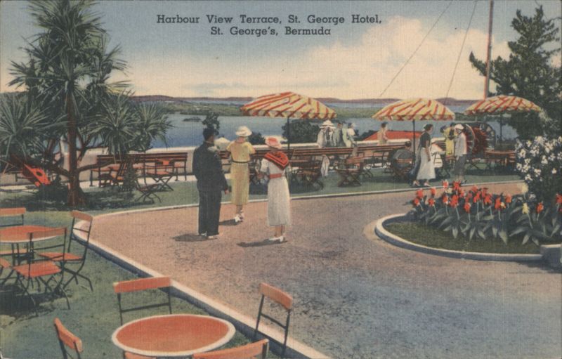 Harbour View Terrace, St. George Hotel, Bermuda St. George's