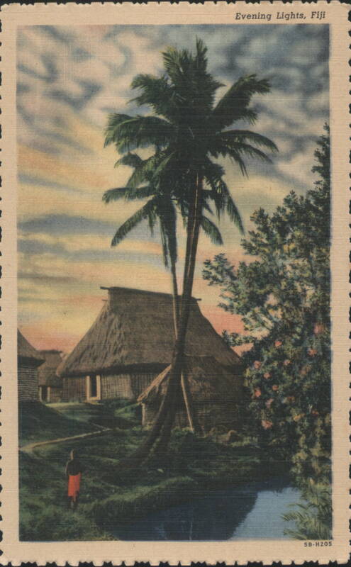 Evening Lights, Fiji South Pacific