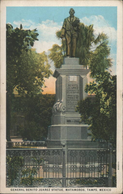 General Benito Juarez Statue, Matamoros, Mexico