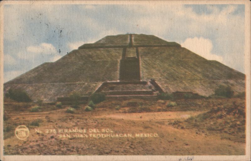Pirámide del Sol, San Juan Teotihuacan Mexico