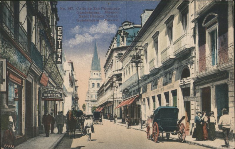 Calle de San Francisco, Guadalajara, Mexico