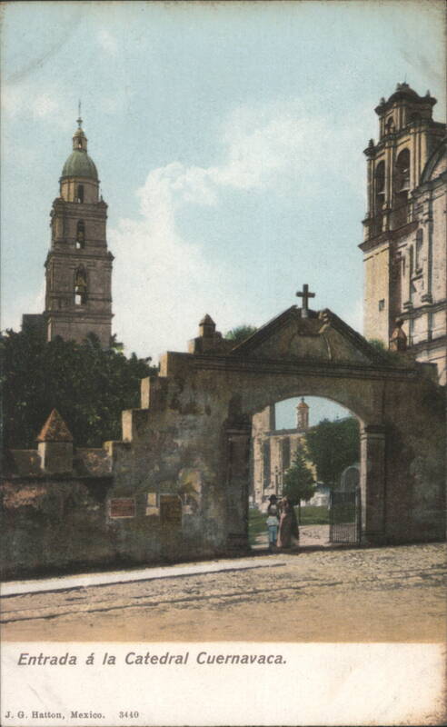 Cathedral Entrance, Cuernavaca Mexico