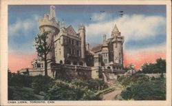 Casa Loma Castle, Toronto Postcard