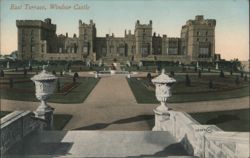 East Terrace, Windsor Castle Postcard