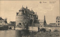 Bruges - Porte d'Ostende (Ostend Gate) Postcard