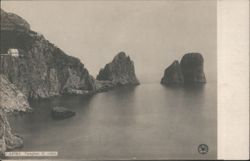 Capri Faraglioni II Veduta Postcard