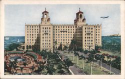 Hotel Nacional de Cuba, Havana, Pools, Gulf of Mexico Postcard