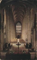 The Nave, Canterbury Cathedral Postcard