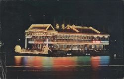 Sea Palace Floating Restaurant, Aberdeen, Hong Kong Postcard