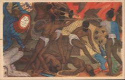 Diego Rivera: The Sacred Wars Fresco, National Palace Postcard