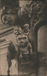 York Minster, 'The Imp' Stone Carvings Postcard