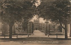 Jesus College New Entrance Gates, Cambridge Postcard