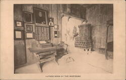 Luther Room at the Wartburg Postcard