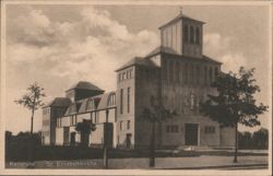 Karlsruhe St. Elisabethkirche Postcard