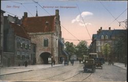 Buitenhof met Gevangenpoort, Den Haag Postcard