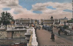 Place de la Concorde, Paris Postcard