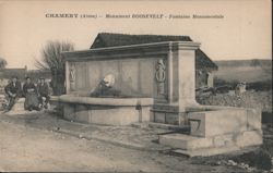 Monument ROOSEVELT - Fontaine Monumentale Postcard