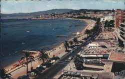 Cannes La Croisette Beach & Promenade French Riviera Postcard