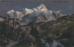 Le Mont-Blanc (4810 m) Postcard