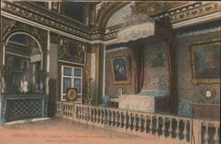 Versailles Château, Louis XIV Bedroom Postcard
