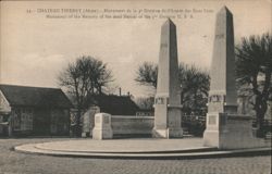 Château-Thierry - US 3rd Division Monument Postcard