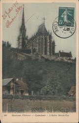 L'Eglise Sainte-Foy, Conches, Environs d'Evreux Postcard