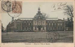 Louviers - Hôtel de Ville et Musée Postcard