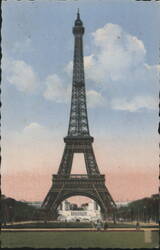 Eiffel Tower, Paris Postcard