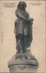 Statue of Vercingétorix, Mont Auxois, Alise-Sainte-Reine Postcard