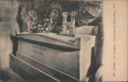 Victor Hugo's Tomb at the Panthéon, Paris Postcard