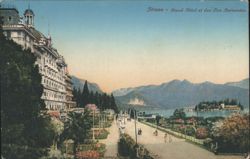 Stresa Grand Hôtel et des Iles Borromées Lake Maggiore Postcard