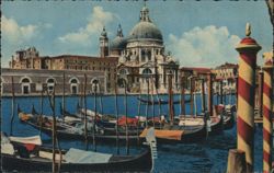 Basilica della Salute, Grand Canal, Venice Postcard
