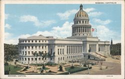 El Capitolio, Havana, Cuba Postcard