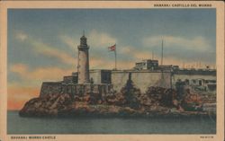 Morro Castle Lighthouse, Havana, Cuba Postcard