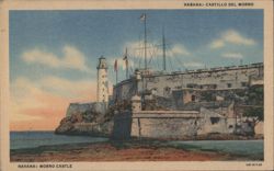 Morro Castle Lighthouse, Havana, Cuba Postcard