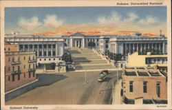 Habana Universidad Nacional, National University Postcard