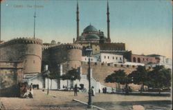 The Citadel, Mosque of Muhammad Ali, Cairo Postcard