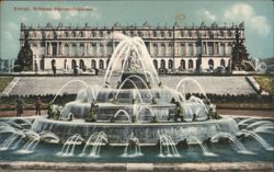 Königl. Schloss Herrenchiemsee, Grand Fountain Postcard