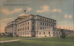 Capitol of Puerto Rico, San Juan Postcard