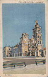 Cathedral of Monterrey Postcard